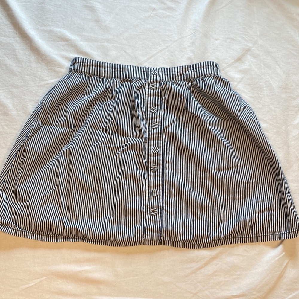 Mossimo Supply Co Striped Mini Skirt
